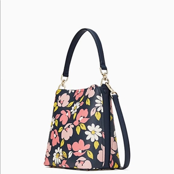 Kate Spade ♠️ Floral Satchel & Crossbody - Picture 5 of 10